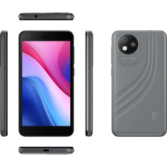 ZTE Blade A35 Lite (12,57 cm (4,95 colių) ekranas, 4G LTE, 2 GB RAM ir 32 GB vidinės atminties, 2 MP pagrindinė kamera ir 0,3 MP priekinė kamera, dvi SIM kortelės, 