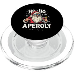 HO Aperoly Weihnachtsmann Kokteilis PopSockets PopGrip für MagSafe