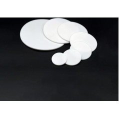 JWOO Pakuotė iš 10 PTFE kietųjų diskų, apvalių tarpiklių, plastikiniai akli sandarikliai, PTFE pagalvėlės, storis 0,5-5 mm, sandarus slopinimas, PTFE (100 x 4 mm)