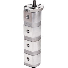 Hidraulinis krumpliaratinis siurblys HGP-1111A Kleine Vierbett-Zahnradpumpe Mini-Serie Hydraulikölpumpe(HGP-111A-F8-1-1-1R)