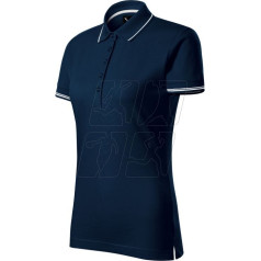 Polo marškinėliai Perfection plain W MLI-25302 tamsiai mėlyna / L
