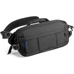 tomtoc 5.5L vyrų krepšys per petį, tvirtas, sunkus kryžminis krepšys per petį, krepšys per petį, tinka iPad Mini 7, Steam Deck, ASUS ROG Ally X, didelis krepšys kasdieniam naudojimui, žygiams, kelionėms