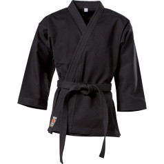 KWON tradicinė karatė striukė, 8 oz, juoda Kwon 130 cm, juoda