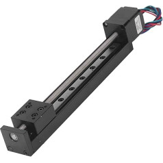 Mini linijinio bėgio kreipiančiojo slankiklio pavarų dėžė 200 mm / 7,87 colio stebulės linijinio stalo pavarų dėžė, skirta 