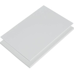 ABS plastikinė plokštė, ABS plokštė juodos arba baltos spalvos, įvairių formatų, 1-10 mm storio, aukščiausios kokybės (200 x 100 cm, 2 mm baltos spalvos)