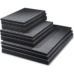GUARDIQUE daugiasluoksnės putos 800 x 600 x 70 mm, šešėlinės putos, pjovimo ir lupimo, reguliuojamos, 