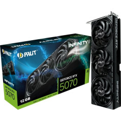 Vaizdo plokštė geforce rtx 5070 infinity 3 12gb gddr7 192bit 3dp/hdmi