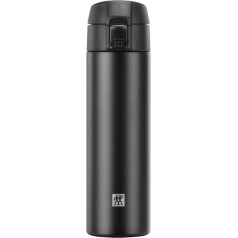 Termo puodelis 450 ml termo juodas