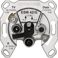 Kathrein ESM 42/G antenos Duomenys, TV, UKW paslėptas montavimas Durchschleifdose