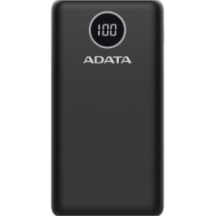 Powerbank p20000qcd 20000mah juoda qc/pd