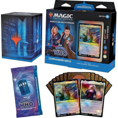 Magic: The Gathering Doctor Who Commander Deck - Time Has a Kink (100 kortų kaladė, kolekcinė 