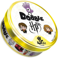 Zygomatic - Dobble: Harry Potter - stalo žaidimas vaikams nuo 6 metų - greitasis žaidimas - metalinės dėžutės kelioninis formatas - kortų žaidimas nuo 2 iki 8 žaidėjų 15 minučių - prancūzų kalba