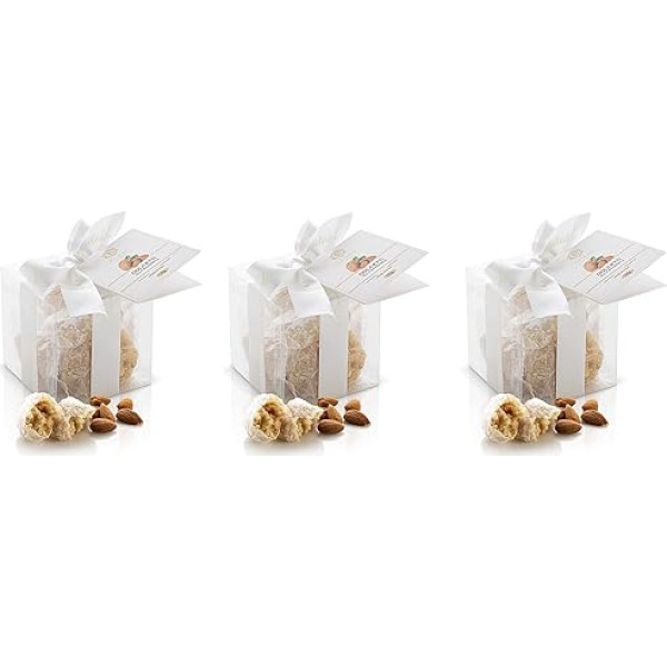 3 x Brontedolci Dolcetti alla Mandorla Kalėdiniai saldainiai su migdolais 150 g