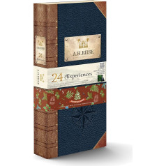A.H.Riise Adventskalender | Rum-Genuss in der Adventszeit | 24 išskirtiniai mini flakonėliai | Dänische Tradition und karibischer Rum-Herstellung | Zum Verschenken oder selbst genießen | 24 x 20ml