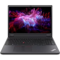 Mobilioji darbo vieta thinkpad p16v g1 21fe000tpb 7940hs/32gb/1tb/rtxa2000 8gb/16.0 wuxga/thunder black/3yrs premier support + co2 offset