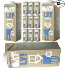 Oatly Oat Drink Classic Oat Drink 1000 ml x 12 vnt.