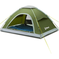 Kempingo palapinė Tilenvi Ultralight Camping Tents for 1-2 Person PU4000 Waterproof Tents 3-4 Season for Beach, Trekking, Fishing Tent, Camping and Outdoor Dome Tent Backpack 2024
