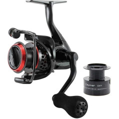 Okuma Ceymar XT CXT-55 Rolle - 325m 0,30mm Schnurfassung Angelrolle, Spinnrolle, Rolle für Hecht, Zander, Barsch, Wels