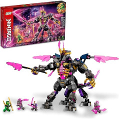Lego Ninjago Krištolinio karaliaus rinkinys, 71772 Mūšio žaislas vaikams su judančia kentaurų figūrėle ir Lloydo mini figūrėle