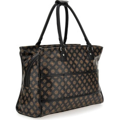 GUESS Women's Wild Shopper Tote Luggage Rankinis bagažas, rudos spalvos, rudas