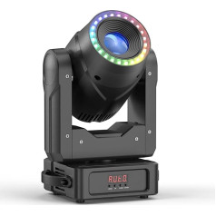 150 W judančios galvutės LED šviesos DMX512 Spot Zoom Gobo partijos šviesos scenos šviesa su 13°-15° fokusavimo efektu 7 modeliai 7 spalvos 3 prizmės scenos diskotekų DJ barų vakarėliams Kalėdos
