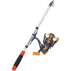 Žvejybos meškerės deriniai 6-10ft Feeder Žvejybos meškerykotis Casting Spiningas Žvejybos ritė ir žvejybos meškerės rinkinys Anglies pluošto Casting Masalas Rod karpių žūklės Tackle Kelionės sūrus vanduo gėlo vandens valtis apdaila