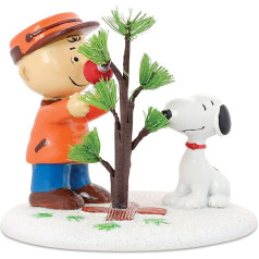 Department 56 Peanuts Charlie Brown & Snoopy The Perfect Tree Figūrėlė, rankų darbo, 7,9 cm