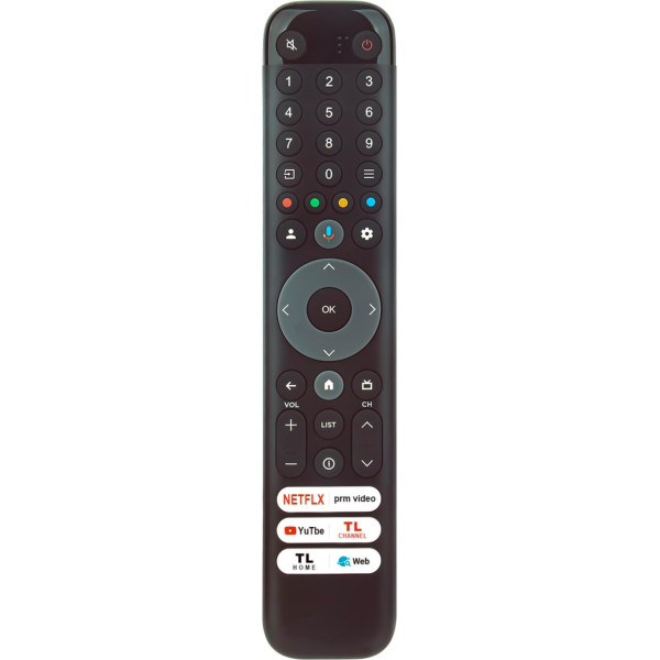 ALLIMITY RC833 GUB1 Balso nuotolinio valdymo pultas, suderinamas su TCL 4K UHD televizoriumi 55P655 65C845 55C745 75C745 65C745 65C745 43LC645