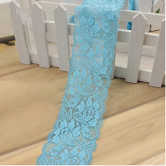3 m x 6,5 cm nėrinių juosta, elastingumas nėrinių sienos juosta, derliaus ruožas gėlių sienos dekoratyvinė juosta, nėrinių audinio dekoratyviniai nėriniai amatų, siuvimo, drabužiai, apatiniai drabužiai, vestuvių suknelė apdaila,