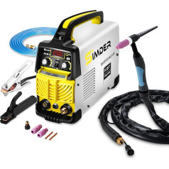 TIG suvirinimo aparatas SSIMDER 140 A 2 in 1 liftas TIG/MMA/E-rankinis suvirinimo aparatas su WP-17 TIG suvirinimo degikliu Elektrodai Suvirinimo aparatas su elektrodų laikikliu TIG-200 Skaitmeninis IGBT inverterinis suvirinimo aparatas