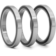 EJPPDHCO Lager 6800 6801 6802 6803 6804 6805 6806 6807 6808 6809 6810 dünnwandiges, metallgeschirmtes, gummigedichtetes Lager, Kugellager(RS,5PCS_6800 10X19X5MM)