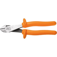 Klein Tools D2000-48-INS 8 colių izoliuotos didelio sverto įstrižinio pjovimo replės su įstriža galvute
