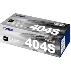 Coloran CLT-K404S P404C suderinamas su Samsung C480fw juodu toneriu C480w, skirtu Xpress SL C48X C480 C480 C480FN C430W C43X C430 CLT-404S CLT-P404C CLT-C404S CLT-Y404S CLT-M404S CLT-M404S CLT-M404S S (2 pakuotės)