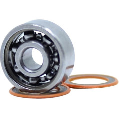 SMR115 2OS W3 Lager 5x11x3 mm CB ABEC7 Edelstahl Hybrid Keramiklager Dry Ozean Angelrollen Kugellager SMR115C W3