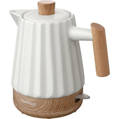 Keraminis virdulys rk0090 1,5 l baltas