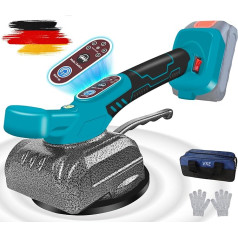 VKE plytelių vibravimo įrenginys, suderinamas su 18 V akumuliatoriumi, plytelių vibratoriaus akumuliatorius, 100 kg adsorbcijos, 5 greičių 0-300 Hz/s plytelių vibratorius, plytelių vibratorius su laikymo krepšeliu (be akumuliatoriaus)