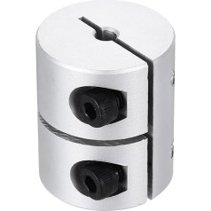 išteklių žemėlapis Wellenkupplung, 4 bis 6 mm (ID), 30 mm (L), Aluminiumlegierung, Schaftkupplung, starres Gelenkmotorzubehör für 3D-Drucker, DIY-Roboter, Modell CN
