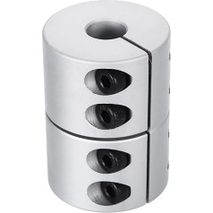 išteklių žemėlapis Wellenkupplung, 8 bis 10 mm (ID), 45 mm (L), Aluminiumlegierung, Schaftkupplung, starres Gelenkmotorzubehör für 3D-Drucker, DIY-Roboter, Modell CN