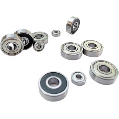 2 Stück Nicht-Standard-Lager 63000-2RS 10 * 26 * 12 mm 6000, 62205-2RS 62205ZZ 180505 25 * 52 * 18 mm(25x52x18)