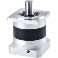 AIRUIXI planfräser PLF60A Multi-Ratio 10 5:1 Nema 23 24 Schrittmotor 60 mm Flansch 200 W 400 W Servomotor Drehzahlminderer Präzisions-Planetengetriebe(11mm Input (servo),Ratio 4)
