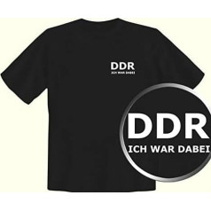 ostprodukte-versand Marškinėliai DDR I WAR DABEI Black - ONostalgija - DDR Tradiciniai produktai