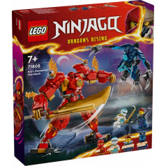 Lego Ninjago kaladėlės 71808 ugnies elemento mechas kaia