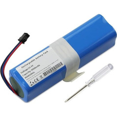 ANTIEE 8800 mAh dulkių siurblio baterija, suderinama su 