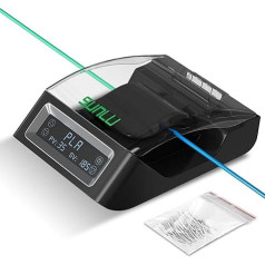 SUNLU oficiali 3D gijų jungtis iki 240°C, skirta 3D spausdintuvo gijoms, suderinama su PLA PCL ABS PETG PA/PC gijomis, 200 vnt., PTFE įvorė