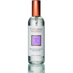 Collines de Provence Fine100 ml Lavendelduft, skaidrus, 3,9 cm x 3,9 cm x 15,7 cm