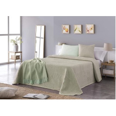 VIALMAN lovatiesė Smėlio spalvos lova 280 cm 270 x 270 cm 17 cm