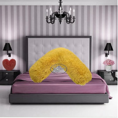 Teddy Cuddles V formos pagalvės dėklas Minkštas nugaros kaklo slaugos palaikymas Nėštumas V pagalvės dėklas Ochra