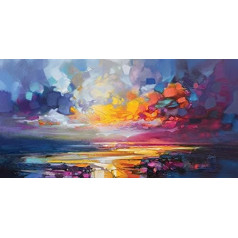 Meno grupė Scott Naismith (reliatyvumas) - drobės atspaudas 50 x 100 cm, medis, įvairiaspalvis, 50 x 100 x 1,3 cm