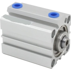 Pneumatik-Luftzylinder, 63 -mm -Serie Pneumatische Kompaktluftzylinderbohrung bis 5 10 15 20 25 30 35 mm Hub hochwertiger Doppel -Schauspielzylinder für automatische Ausrüstung (Spalva : SDA63X30, SI