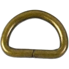 CLENEA 10 vnt. 13/17/20/20/25/32/38/50 mm metalinės sagtys krepšio dirželiui D-Lock-Up užsegimo plokštelė rankinės kištukinis kablys 